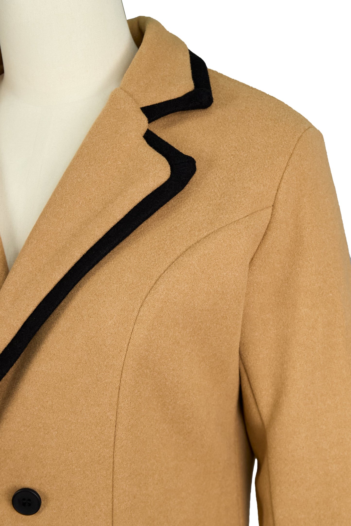 Giacca Doppio Lato Donna – Con Bottoni, Adatta per Autunno e Inverno