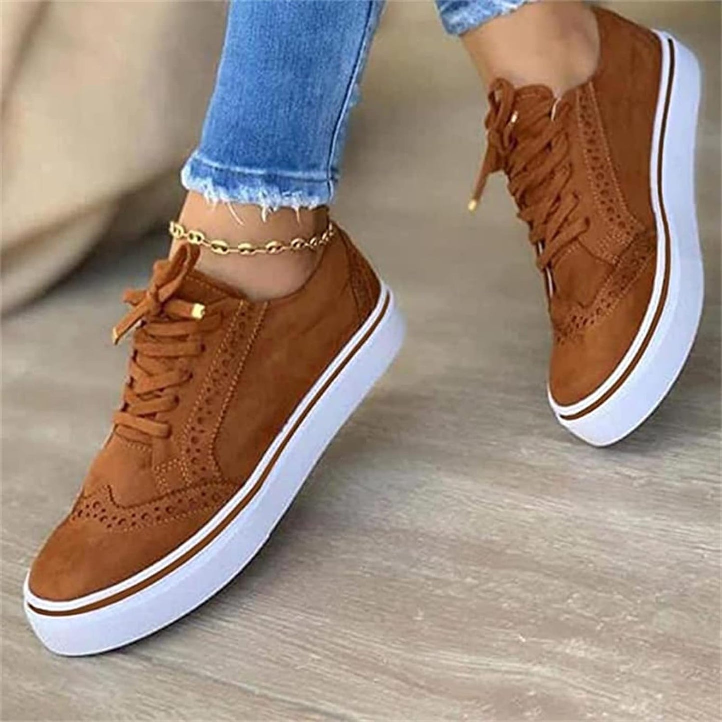 Donna - Scarpe da corsa comode - Leggere e traspiranti - Ideali per il fitness di tutti i giorni