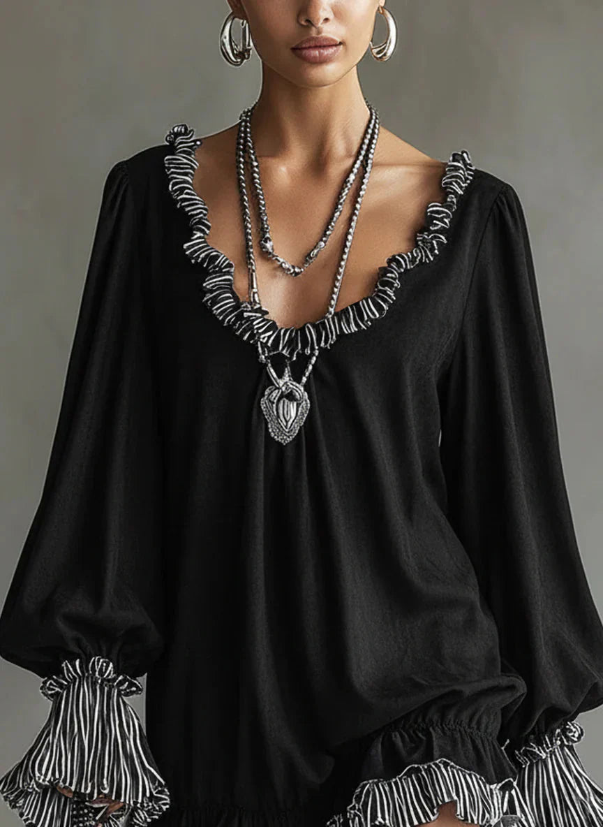 Abito A-line da Donna – Adatto per Primavera e Estate, Con Bottoni e Senza Chiusura