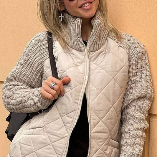 Donna - Accogliente cardigan autunnale - Maglia morbida