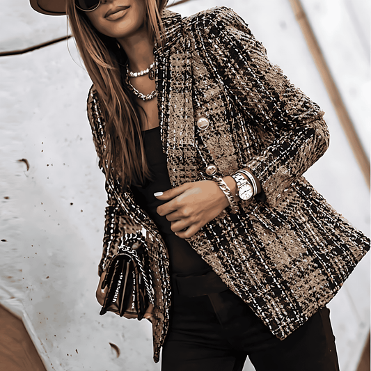 Donna - Blazer classico con chiusura singola