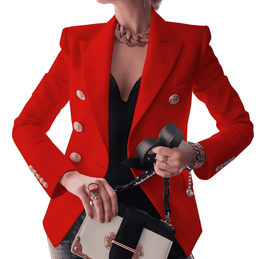 Donna - Blazer elegante - Stile doppio bottone