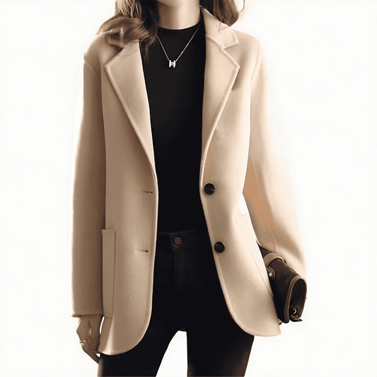Donna - Cappotto blazer classico - Taglio sartoriale