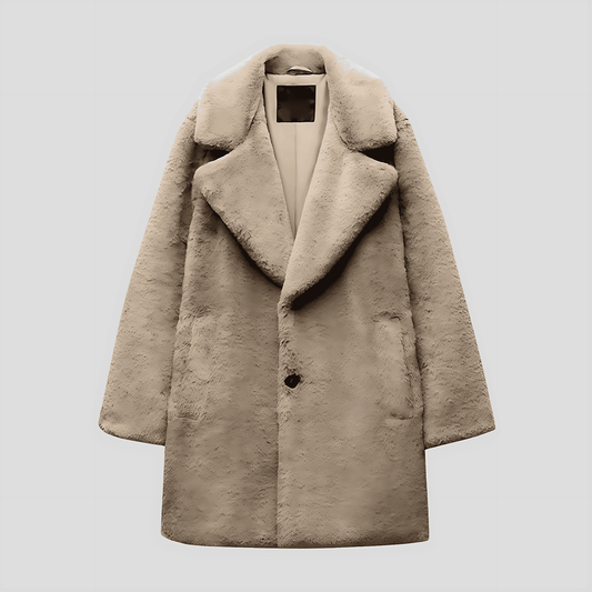 Donna - Cappotto di peluche - Stile invernale