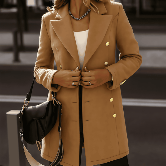 Donna - Cappotto invernale sartoriale - Doppiopetto