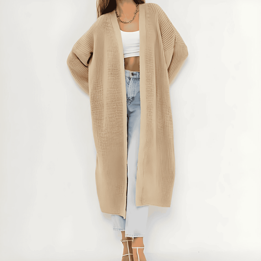 Donna - Cardigan aperto sul davanti - Stile casual