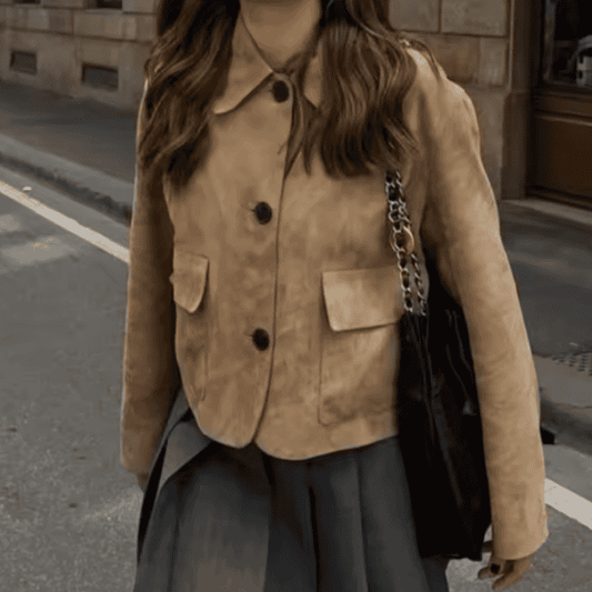 Donna - Comoda giacca corta - Stile Casual