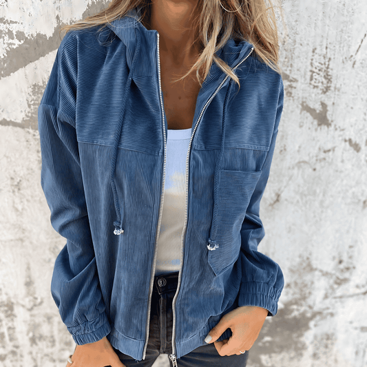 Donna - Elegante giacca di velluto a coste - Stile senza tempo