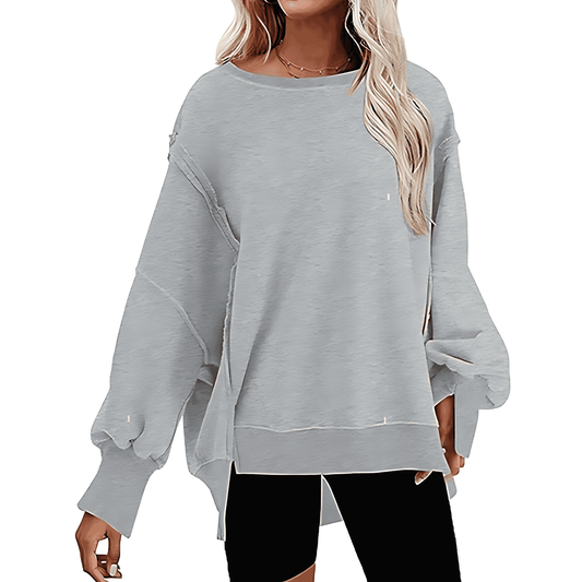 Donna - Felpa oversize - Stile casual