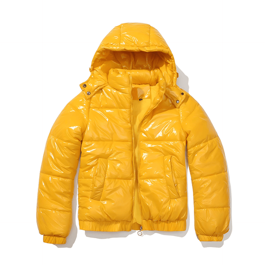 Donna - Giacca con cappuccio - Design elegante e lucido