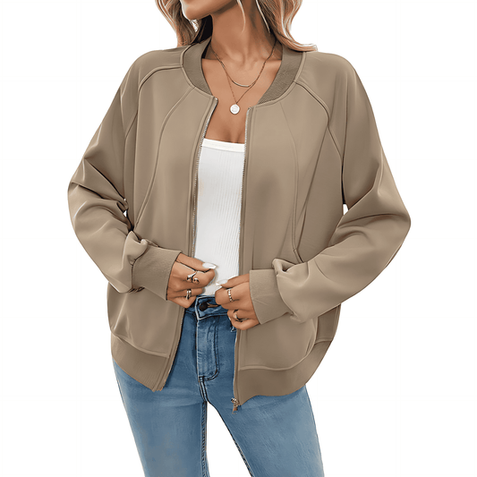 Donna - Giacca felpata - Vestibilità casual