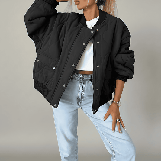 Donna - Giacca trapuntata casual e comoda - Stile versatile