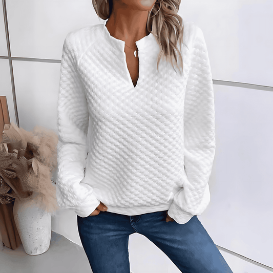 Donna - Maglione alla moda - Stile maglia accogliente
