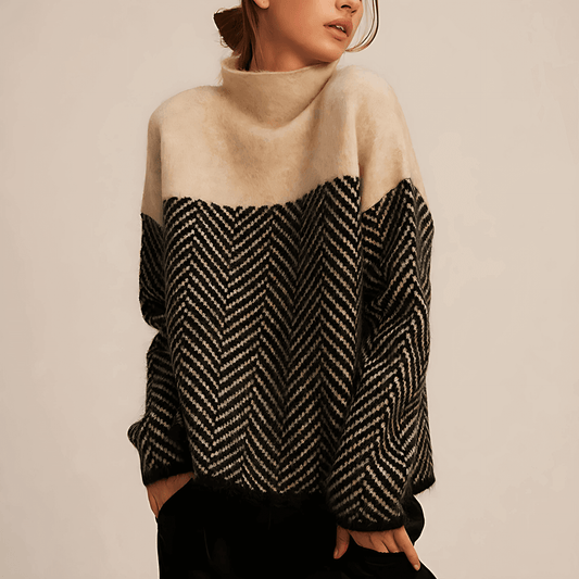 Donna - Maglione dolcevita in cashmere - Morbido e accogliente