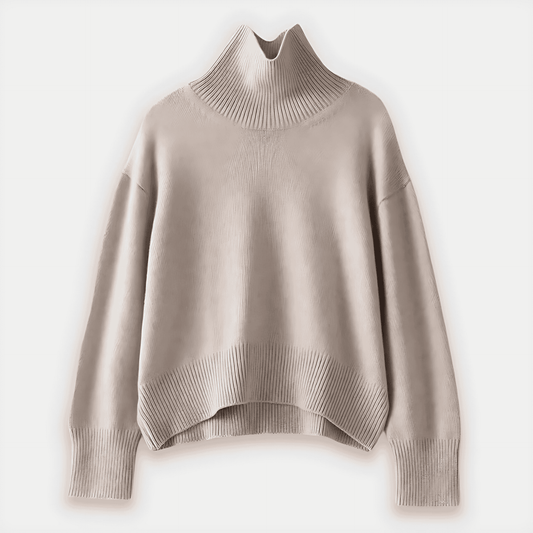 Donna - Maglione girocollo in cashmere - Stile accogliente