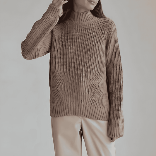 Donna - Maglione in maglia - Miscela di lana