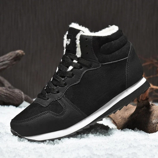Donna - Sneakers alte - Comfort foderate in pile