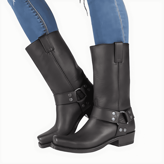 Donna - Stivali da cowboy resistenti - Stile vintage