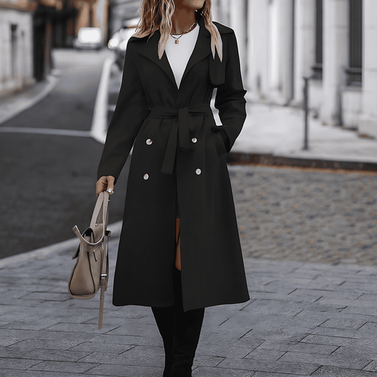 Donna - Trench doppiopetto - Stile classico