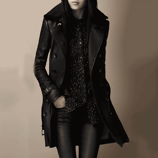 Donna - Trench invernale - Doppiopetto