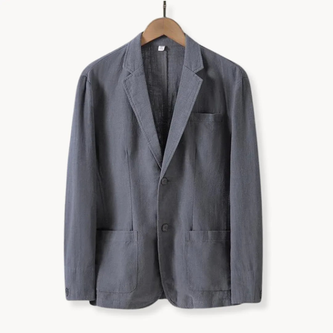 Blazer Femminile Sottile – Con Colletto Revers e Tasche Frontali, Adatto per Lavoro e Uso Casual