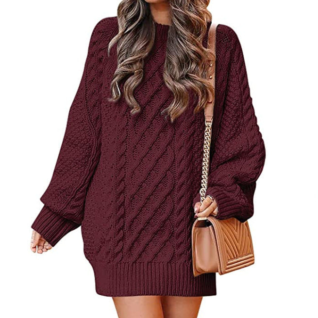 Donna - Maglione casual a maglia larga - stile maglia a cavo