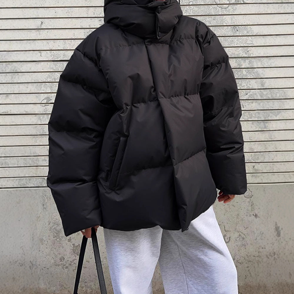 Donna - Giacca Puffer a collo alto con tasche