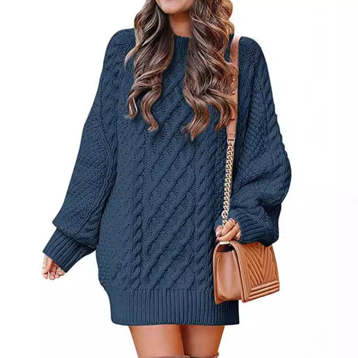 Donna - Maglione casual a maglia larga - stile maglia a cavo