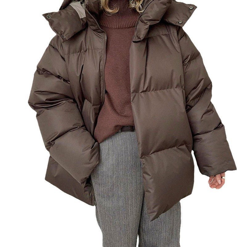 Donna - Giacca Puffer a collo alto con tasche