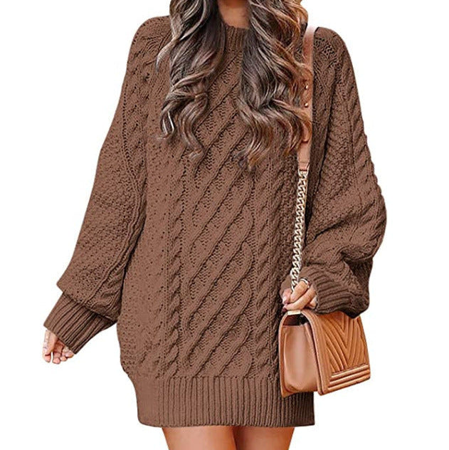 Donna - Maglione casual a maglia larga - stile maglia a cavo