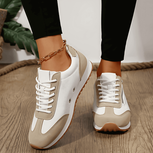 Scarpe da donna - Scarpe con plateau - Design che aumenta l'altezza - Calzature comode e casual